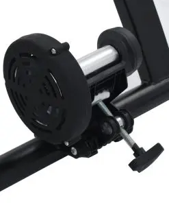 vidaXL Roller Trainer Black 26″-28″ Steel Black