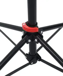 vidaXL Bike Repair Stand 103x103x(115-200) cm Steel Black