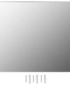 vidaXL Frameless Mirror 70×50 cm Glass