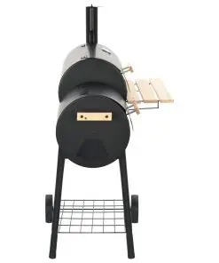 vidaXL Classic Charcoal BBQ Offset Smoker