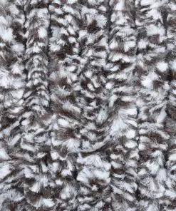 vidaXL Insect Curtain Brown and Beige 56×185 cm Chenille