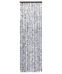 vidaXL Insect Curtain Brown and Beige 56×185 cm Chenille