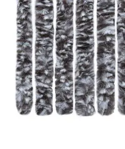 vidaXL Insect Curtain Brown and Beige 56×185 cm Chenille