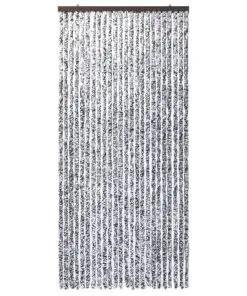 vidaXL Insect Curtain Brown and Beige 100×220 cm Chenille