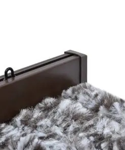 vidaXL Insect Curtain Brown and Beige 100×220 cm Chenille