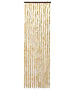 vidaXL Insect Curtain Beige 56×185 cm Chenille