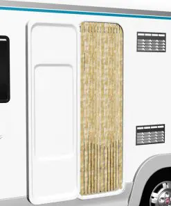 vidaXL Insect Curtain Beige 56×185 cm Chenille