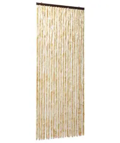 vidaXL Insect Curtain Beige 90×220 cm Chenille