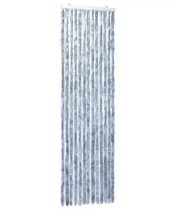 vidaXL Insect Curtain Silver 56×185 cm Chenille