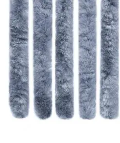 vidaXL Insect Curtain Silver 56×185 cm Chenille
