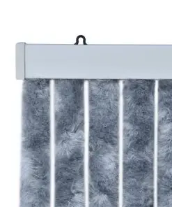 vidaXL Insect Curtain Silver 100×220 cm Chenille