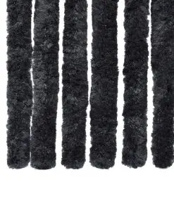 vidaXL Insect Curtain Anthracite 90×220 cm Chenille