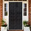 vidaXL Insect Curtain Anthracite 90×220 cm Chenille