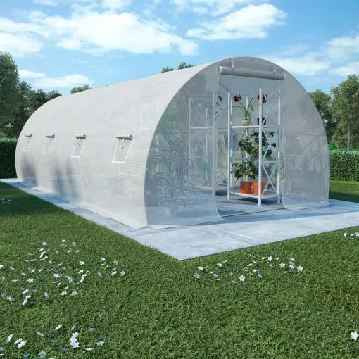 vidaXL Greenhouse 18m² 600x300x200 cm