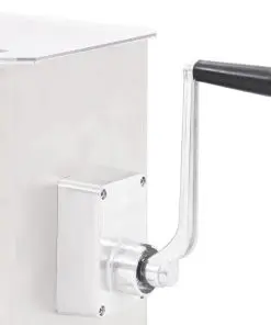 vidaXL Meat Mixer with Gear Box 44 L Silver Stainless Steel