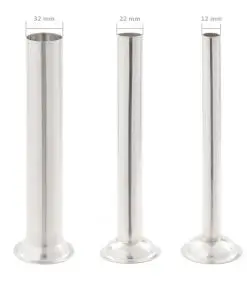 vidaXL Manual Sausage Stuffer Silver 3 L Stainless Steel