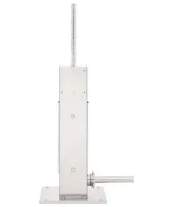 vidaXL Manual Sausage Stuffer Silver 5 L Stainless Steel