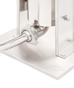 vidaXL Manual Sausage Stuffer Silver 5 L Stainless Steel