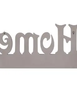 vidaXL Wall Mounted Coat Rack HOME 50×23 cm