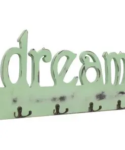 vidaXL Wall Mounted Coat Rack DREAM 50×23 cm