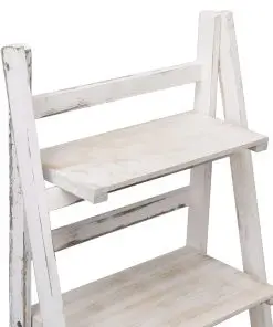 vidaXL 4-Tier Plant Stand 43x33x113 cm Wood