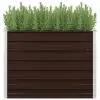 45719 vidaXL Garden Raised Bed Brown 100x40x77 cm Galvanised Steel 45719 vidaXL Garden Raised Bed Brown 100x40x77 cm Galvanised Steel