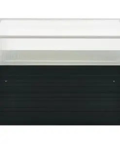 vidaXL Greenhouse Anthracite 100x100x77 cm Galvanised Steel