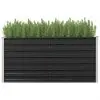 45730 vidaXL Garden Raised Bed Anthracite 160x40x77 cm Galvanised Steel 45730 vidaXL Garden Raised Bed Anthracite 160x40x77 cm Galvanised Steel