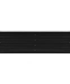 45731 vidaXL Garden Raised Bed Anthracite 160x40x45 cm Galvanised Steel
