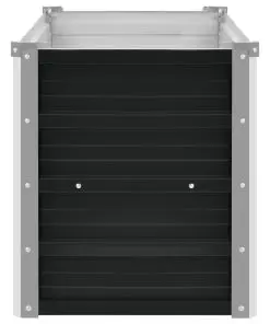 45731 vidaXL Garden Raised Bed Anthracite 160x40x45 cm Galvanised Steel