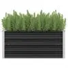 45733 vidaXL Garden Raised Bed Anthracite 100x40x45 cm Galvanised Steel 45733 vidaXL Garden Raised Bed Anthracite 100x40x45 cm Galvanised Steel