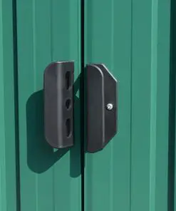 vidaXL Garden Shed 257x298x178 cm Metal Green