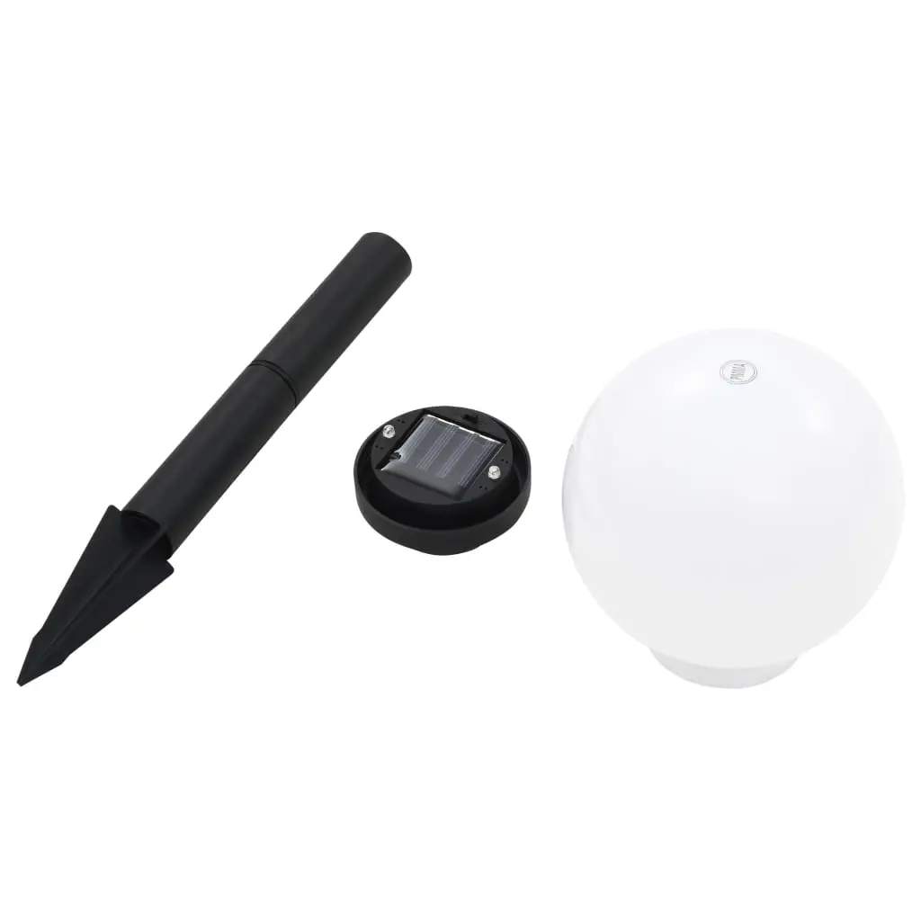 vidaXL Outdoor Solar Lamps 6 pcs LED Spherical 20 cm RGB