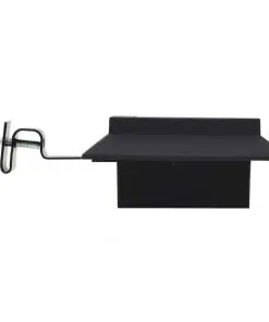 vidaXL Outdoor Solar Lamps 12 pcs LED Square 12 cm Black