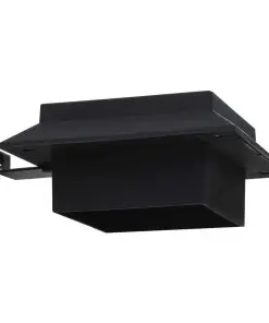 vidaXL Outdoor Solar Lamps 12 pcs LED Square 12 cm Black