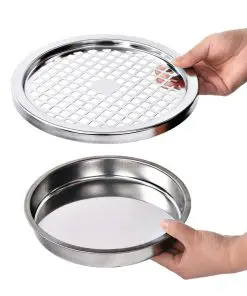 vidaXL Ashtray Dustbin Hotel 30 L Steel Black