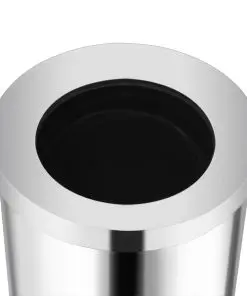 vidaXL Waste Bin Hotel Stainless Steel 32 L