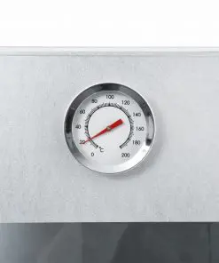 vidaXL BBQ Oven Smoker with 1kg Wood Chips 44.5x29x83 cm