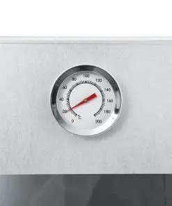 vidaXL BBQ Oven Smoker with 1kg Wood Chips 44.5x29x124 cm