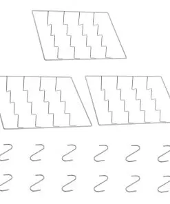 vidaXL BBQ Oven Smoker with 1kg Wood Chips 44.5x29x124 cm