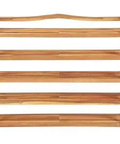 vidaXL 5-Tier Shoe Rack 95x26x80 cm Solid Acacia Wood