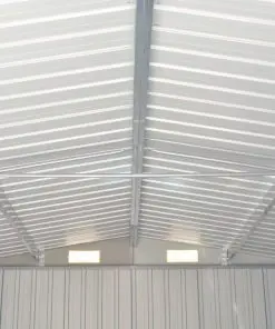 vidaXL Garden Shed 257x597x178 cm Metal Green (AU only)