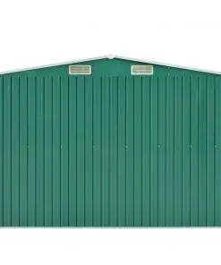 vidaXL Garden Shed 257x597x178 cm Metal Green (AU only)