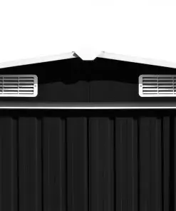 vidaXL Garden Shed 257x597x178 cm Metal Anthracite (AU only)