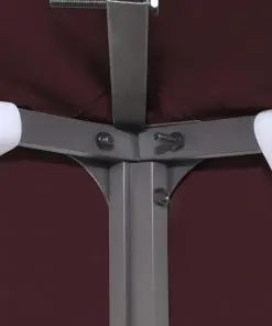 vidaXL Gazebo Top Cover 310 g/m² 3×3 m Bordeaux