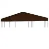 vidaXL Gazebo Top Cover 310 g/m² 3×3 m Brown