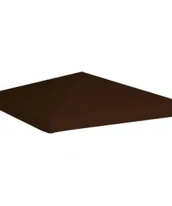 vidaXL Gazebo Top Cover 310 g/m² 3×3 m Brown