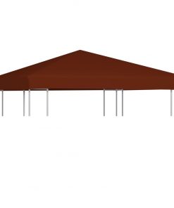 vidaXL Gazebo Top Cover 310 g/m² 3×3 m Terracota