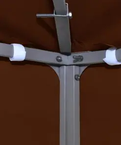 vidaXL Gazebo Top Cover 310 g/m² 3×3 m Terracota