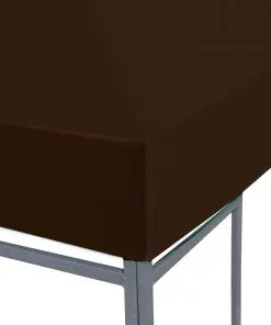 vidaXL Gazebo Top Cover 310 g/m² 3×4 m Brown